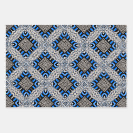 Op Art、Dots、Deco Sampler ラッピングペーパーシート