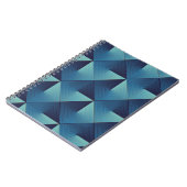 Op Art Rhombus スタイリッシュ: ノートブック (左側)