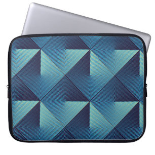 Op Art Rhombus スタイリッシュ: ラップトップスリーブ