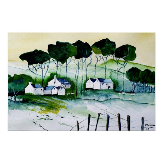 Op het Platteland ポスター (正面)