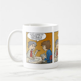 Op zoek naar iemand met veel verantwoordelijkheid コーヒーマグカップ