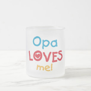 OpaがTシャツとギフトを愛す 過去記事 フロストグラスマグカップ