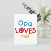 OpaがTシャツとギフトを愛す|過去記事 ポストカード (スタンド正面)