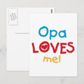 OpaがTシャツとギフトを愛す|過去記事 ポストカード (正面/裏面)
