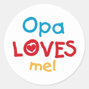 OpaがTシャツとギフトを愛す 過去記事 ラウンドシール