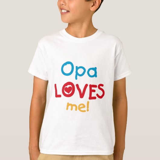 OpaがTシャツとギフトを愛す|過去記事 Tシャツ (正面)