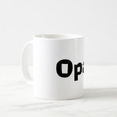 Opaのマグ コーヒーマグカップ (正面左)