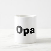 Opaのマグ コーヒーマグカップ (中央)