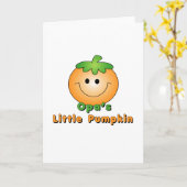 Opaの少しカボチャ カード (黄色い花)