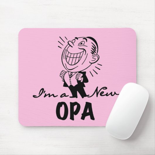 Opaの微笑の新しいTシャツおよびギフト マウスパッド (マウス)