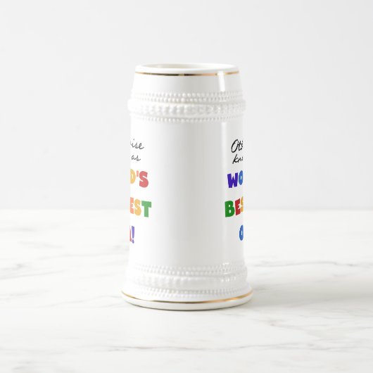 Opaの最も最高のなTシャツおよびギフトとしてさもなければ知られていて ビールジョッキ (中央)