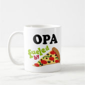 Opaの(おもしろいな)ピザ コーヒーマグカップ (左)