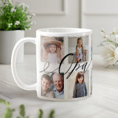 Opaへの贈り物 |孫の写真コラージュ コーヒーマグカップ