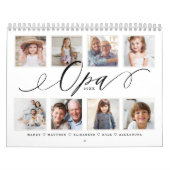 Opaへの贈り物 | 孫の家族の写真 カレンダー (カバー)