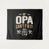 Opaもしは誰もできない修正できない – 父と祖父 タペストリー (正面(横))