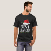 Opaクロースクリスマスファミリーグループ一致PJsクリスマス Tシャツ (正面フル)