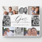 Opaフォトコラージュに感謝 フォトプラーク (正面)