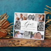 Opaフォトコラージュに感謝 フォトプラーク (側面)