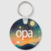 OPAロゴキーチェーン キーホルダー (正面)