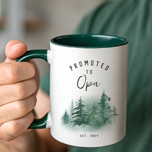 Opa年Estに昇格。 マグカップ