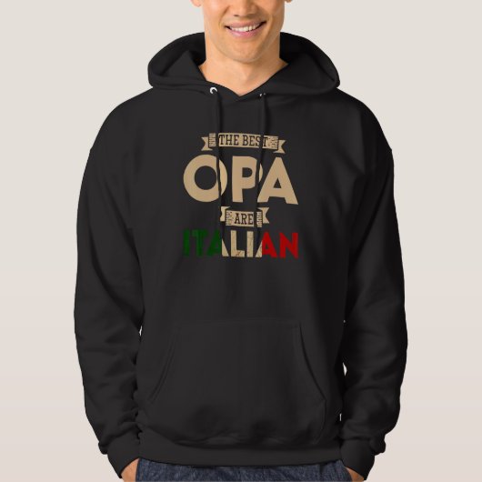 Opa最高のはパイタリアンパイタリアンだ パーカ (正面)
