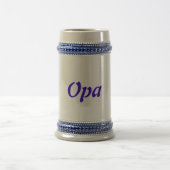 "Opa"のマグ ビールジョッキ (中央)