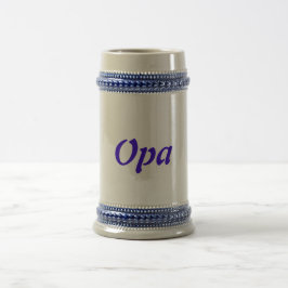 "Opa"のマグ ビールジョッキ