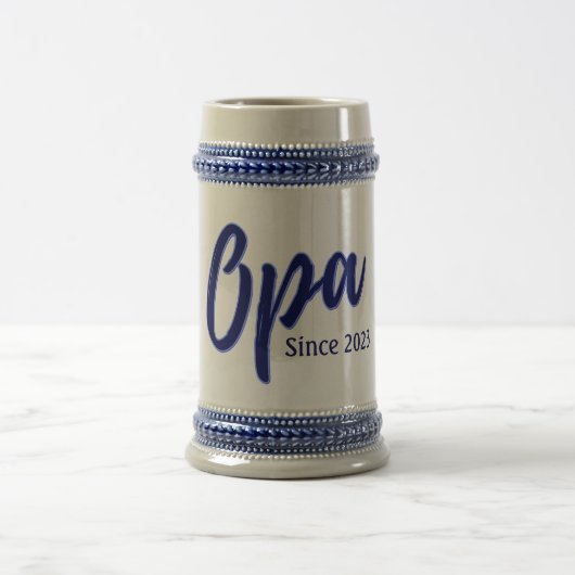 Opa – ドイツ語グランドパマグ ビールジョッキ (中央)