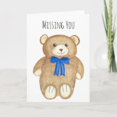 Opa Bear恋しく思ハグ・カード カード (正面)