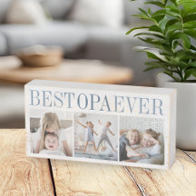 Opa Ever 最高の 3 Photo Collage Grandpa