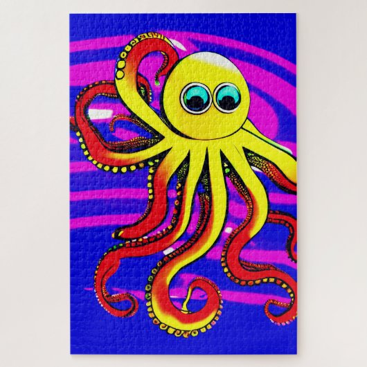 Opa the Octopus Designer ジグソーパズル (縦)