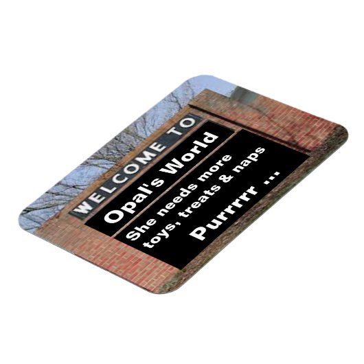 Opalの世界のフレキシブル磁石へようこそ マグネット (左側)