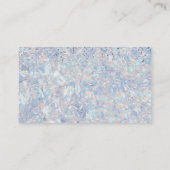 OPALをテーマにした輝きと光 名刺 (裏面)