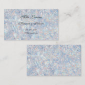 OPALをテーマにした輝きと光 名刺 (正面/裏面)