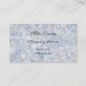 OPALをテーマにした輝きと光 名刺 (正面)