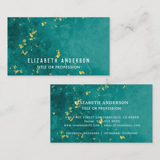 opalテクスチャイメージ名刺 名刺 (正面/裏面)