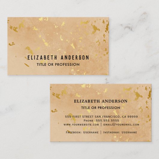 opalテクスチャイメージ名刺 名刺 (正面/裏面)