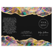 Opalデザインオンブラックパンフレット