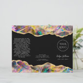 Opalデザインオンブラックパンフレット (スタンド正面)