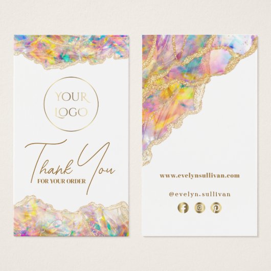 Opalデザインパッケージの挿入 (正面&裏面)