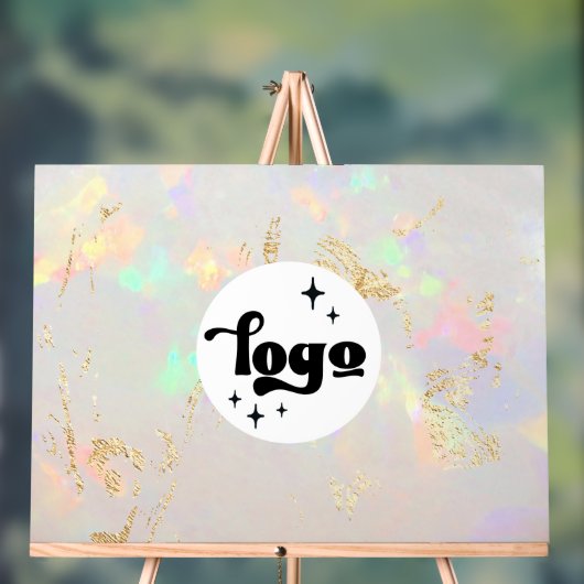 opalデザインロゴ アクリルサイン (ニュートラル)