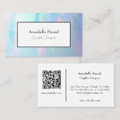 Opalビジネスオフィス用品デスクアクセサリ 名刺 (正面/裏面)