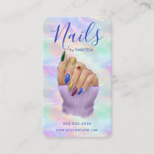 Opal Chic Nail Salon Manicurist Artist Stylish 名刺 (正面)