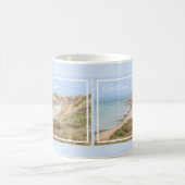 Opal Coast Turquoise Sea and Cliffs コーヒーマグカップ (中央)