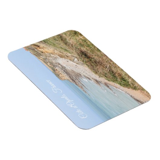 Opal Coast Turquoise Sea and Cliffs マグネット (右側)