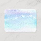Opal Crystal Reiki Angel Hair Business Cards 名刺 (裏面)