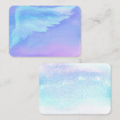 Opal Crystal Reiki Angel Hair Business Cards 名刺 (正面/裏面)