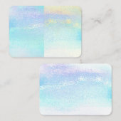 Opal Crystal Reiki Salon Hair Business Cards 名刺 (正面/裏面)