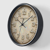 Opal preciouses stone replica clock 壁時計 (傾斜)