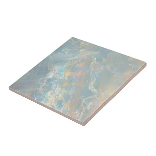 Opal print ceramic tile home decor タイル (側面)